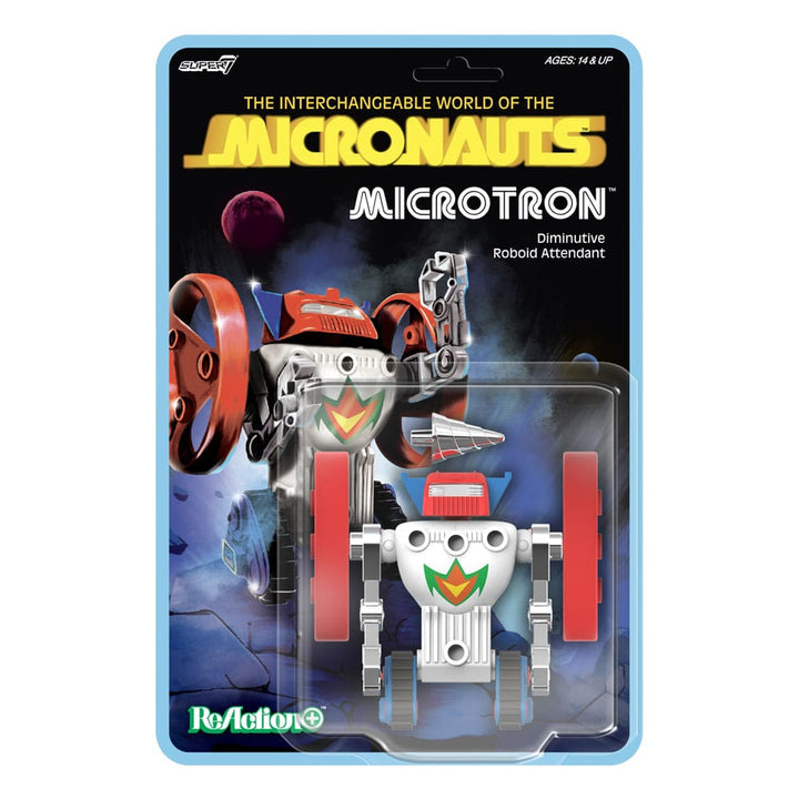 Micronauts ReAction+ Action Figure MICROTRON