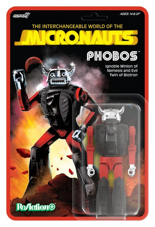 Micronauts ReAction+ Action Figure Wave #04 PHOBOS