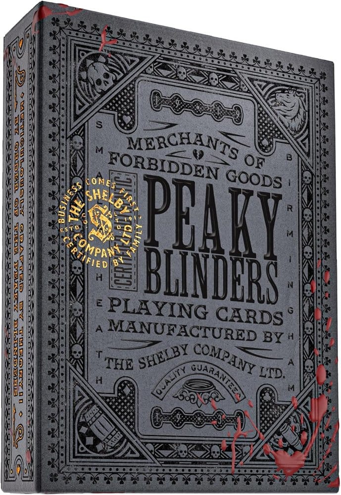 Peaky Blinders Gioco Carte Playing Cards FORGED IN SMOKE AND BLOOD