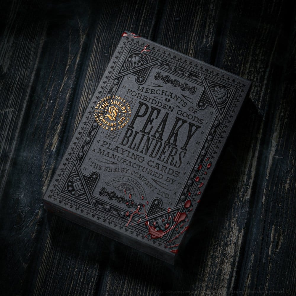 Peaky Blinders Gioco Carte Playing Cards FORGED IN SMOKE AND BLOOD