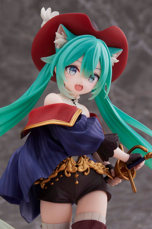 Vocaloid Wonderland Figure HATSUNE MIKU Puss in Boots