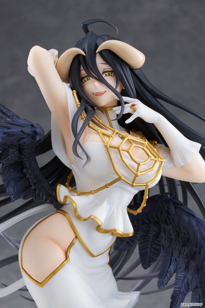 Overlord Coreful T-most Figure ALBEDO Pure White Devil