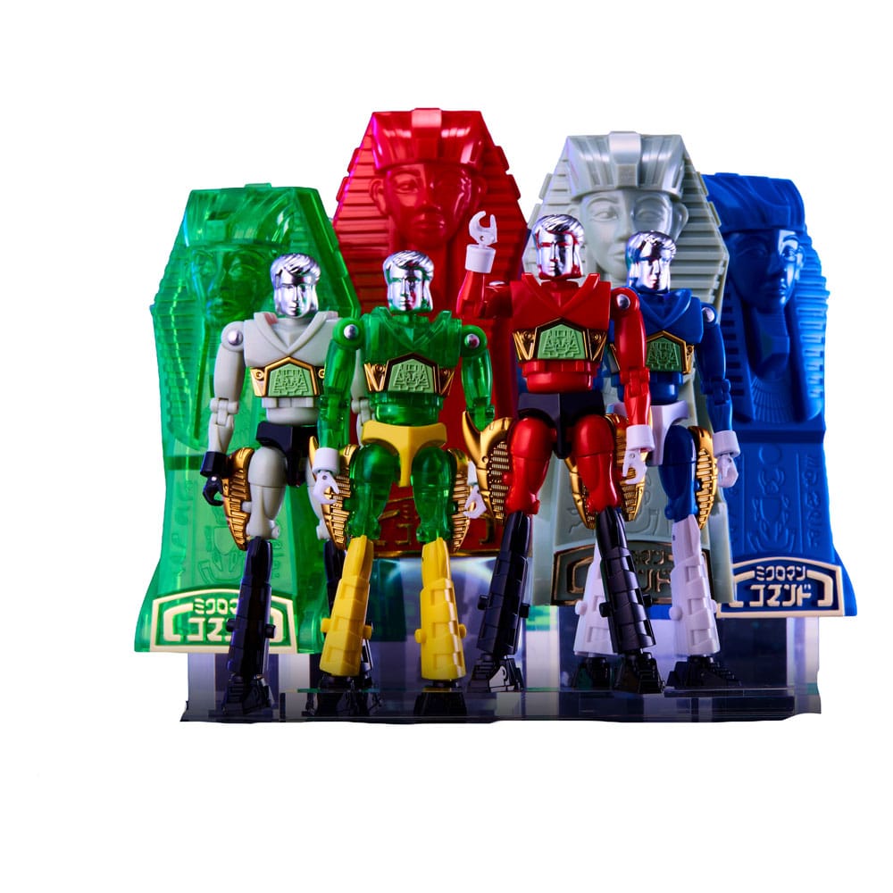 Micronauti Microman Legacysoul Action Figure COMMAND II Set