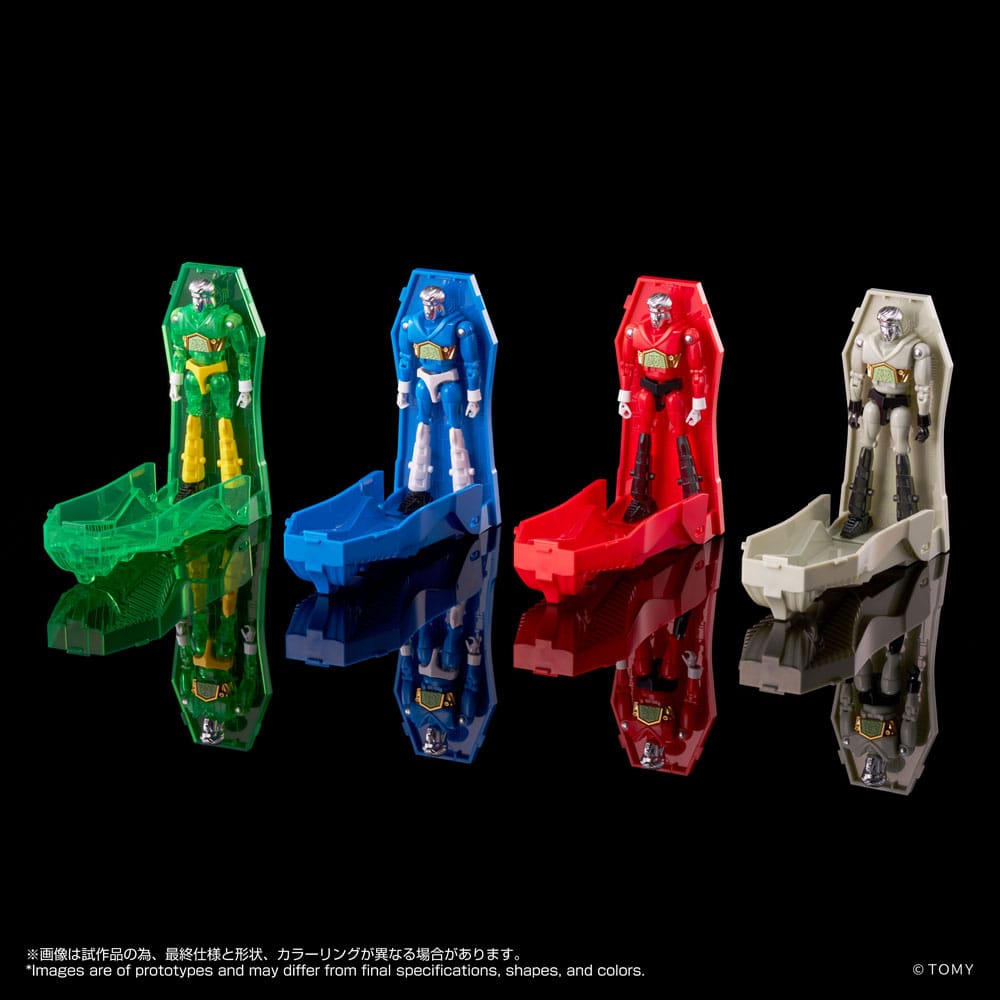 Micronauti Microman Legacysoul Action Figure COMMAND II Set