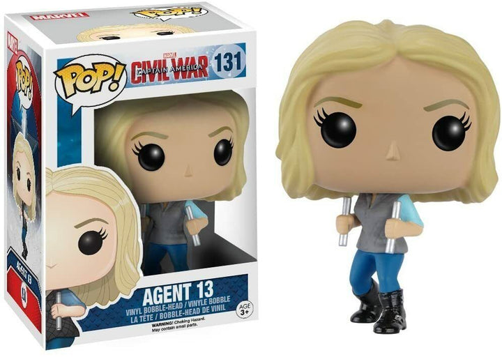 Marvel Captain America Civil War POP! AGENT 13 #131
