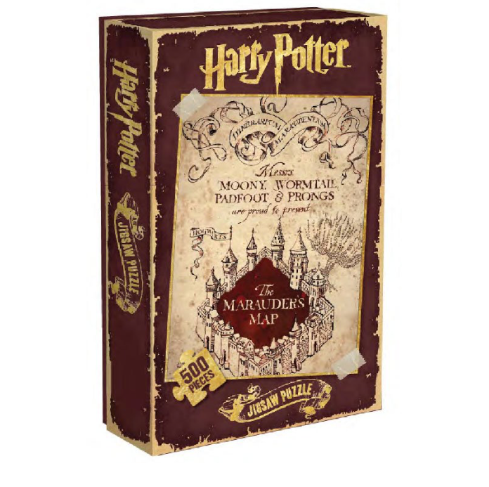 Harry Potter Marauder's Map Puzzle