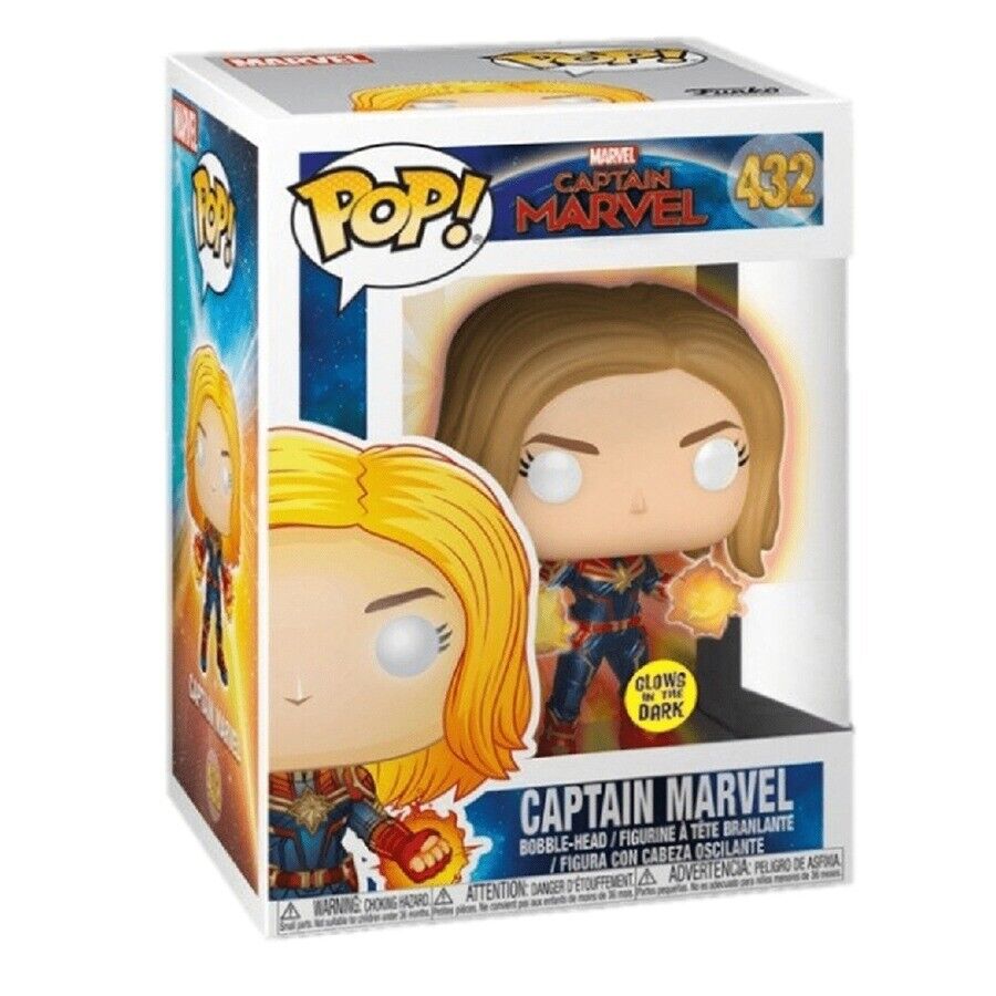CAPTAIN MARVEL #432 POP! GitD