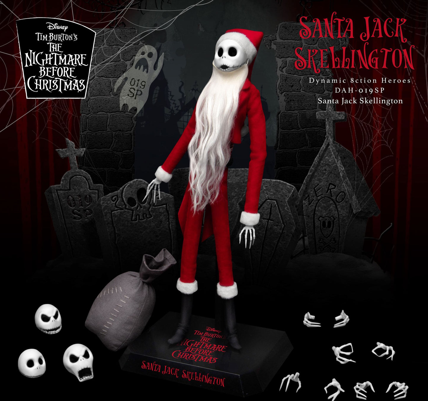 Nightmare Before Christmas - Sants Jack Skellington