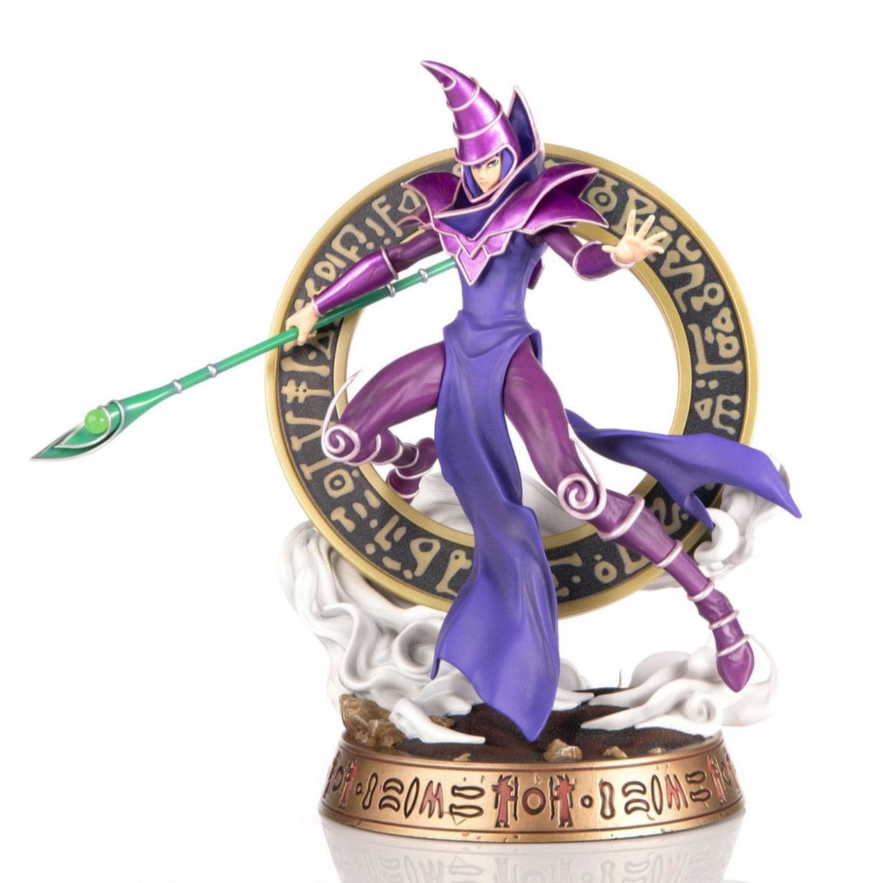 Yu-Gi-Oh! F4F Statue DARK MAGICIAN Blue / Purple