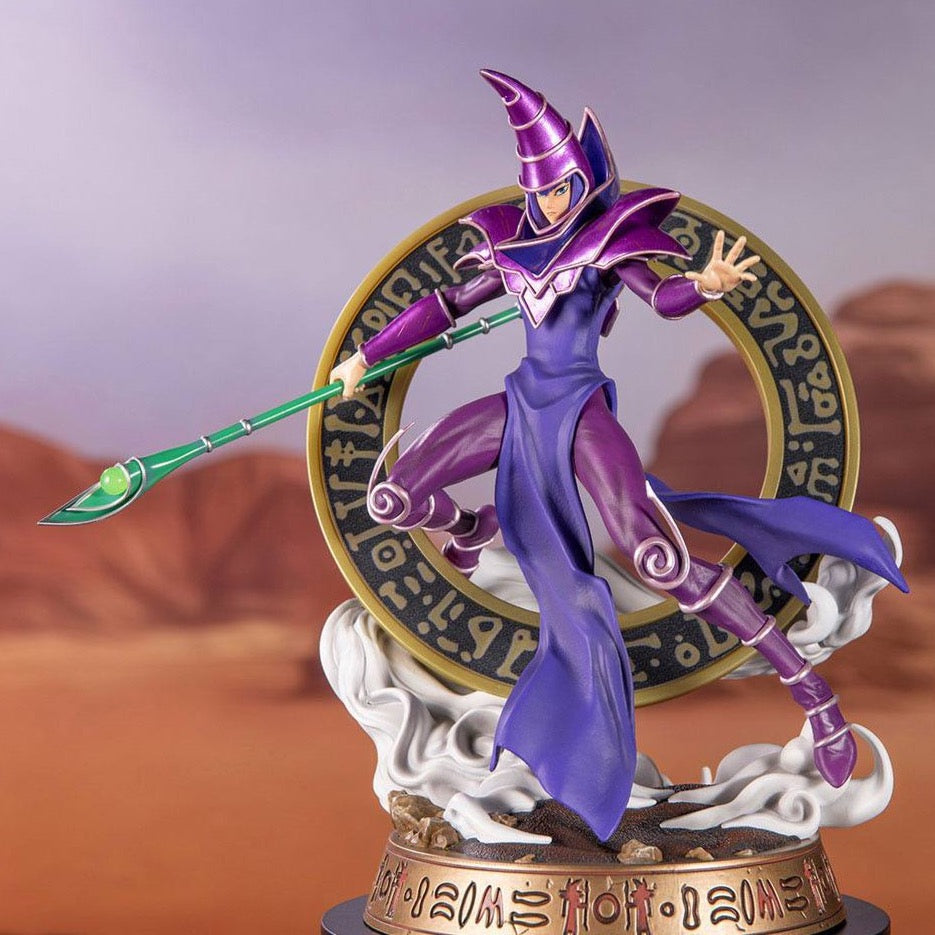 Yu-Gi-Oh! F4F Statue DARK MAGICIAN Blue / Purple