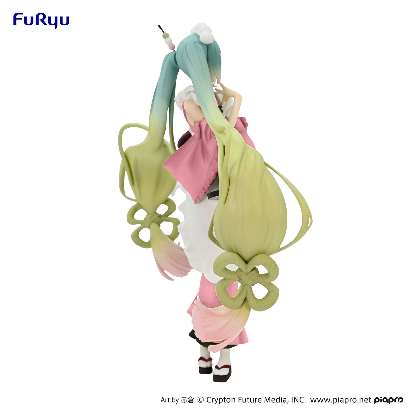 Hatsune Miku Figure Matcha Green Tea Parfait