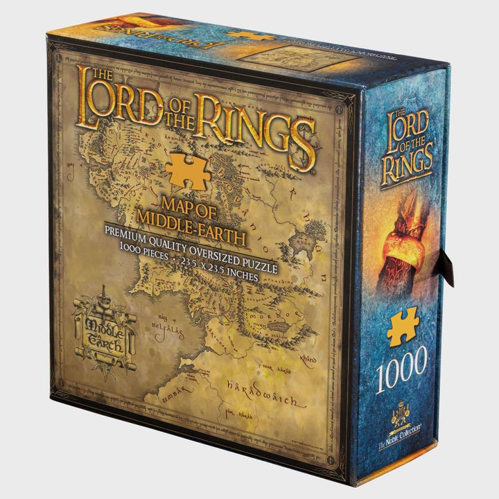 Lord Of The Rings Jigsaw Puzzle MIDDLE EARTH MAP (1000 pieces)