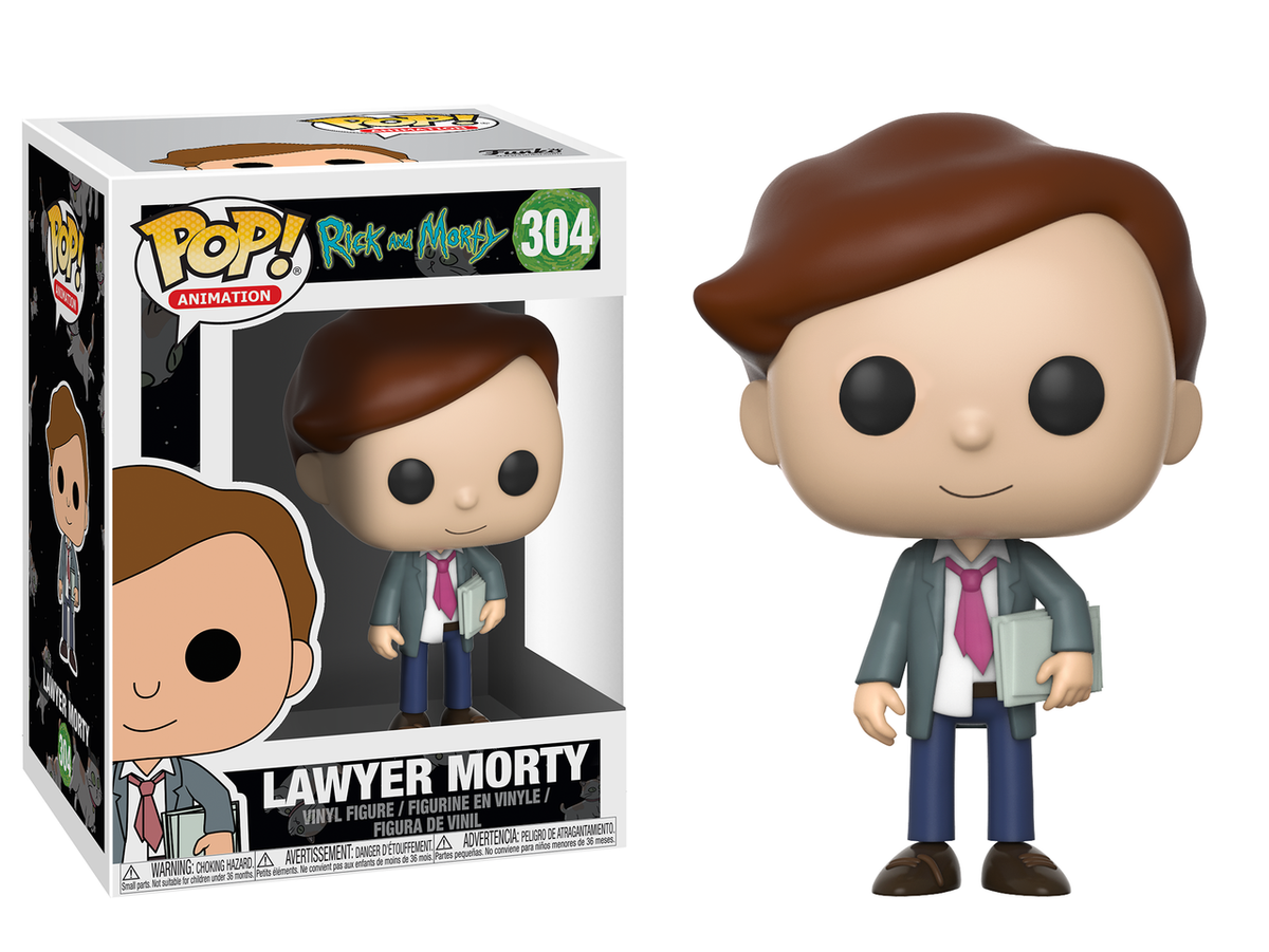 Rick and Morty POP! LAWYER MORTY #304