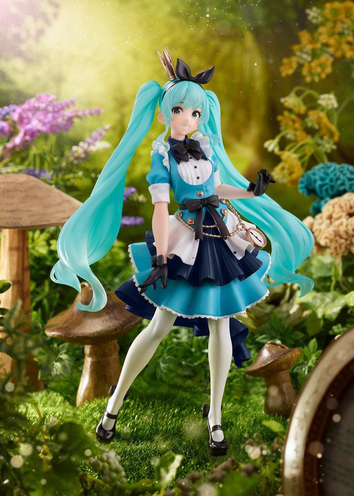 Vocaloid – Figur Prinzessin AMP HATSUNE MIKU ALICE Ver.